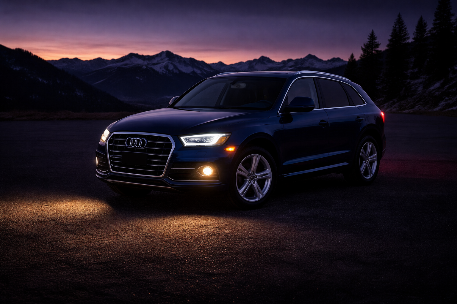 Compact SUV available for rent at Joyryde Denver