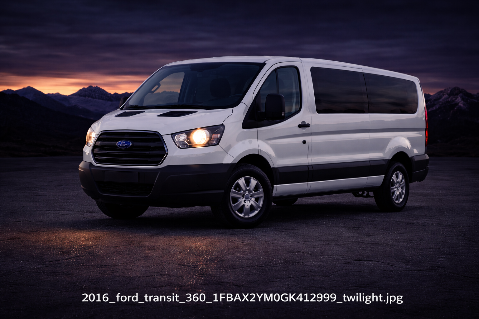 Van available for rent at Joyryde Denver